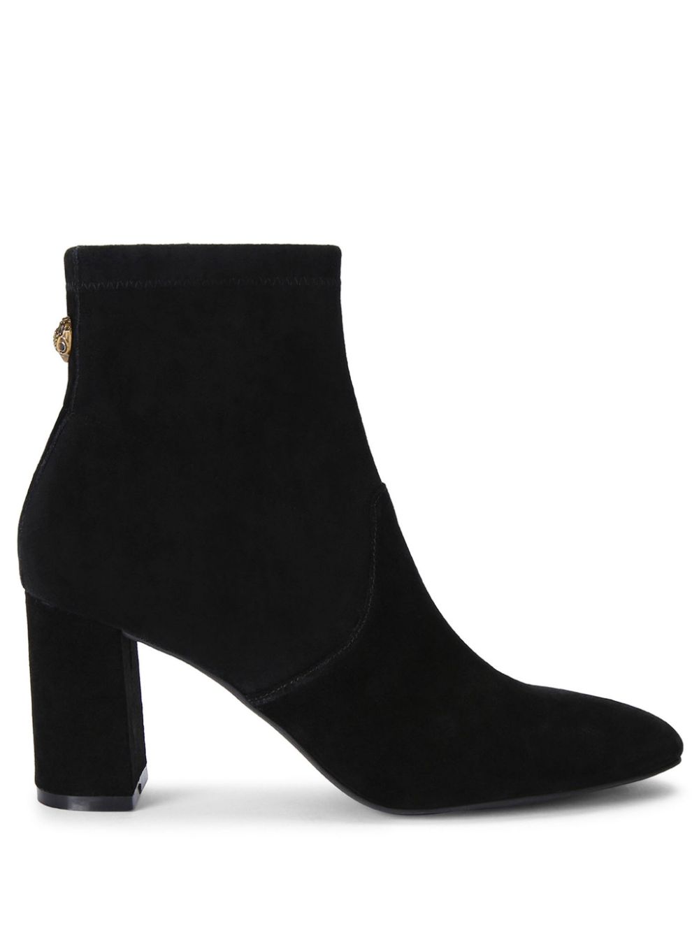 Kurt Geiger London Langley 80mm suede boots - Black von Kurt Geiger London