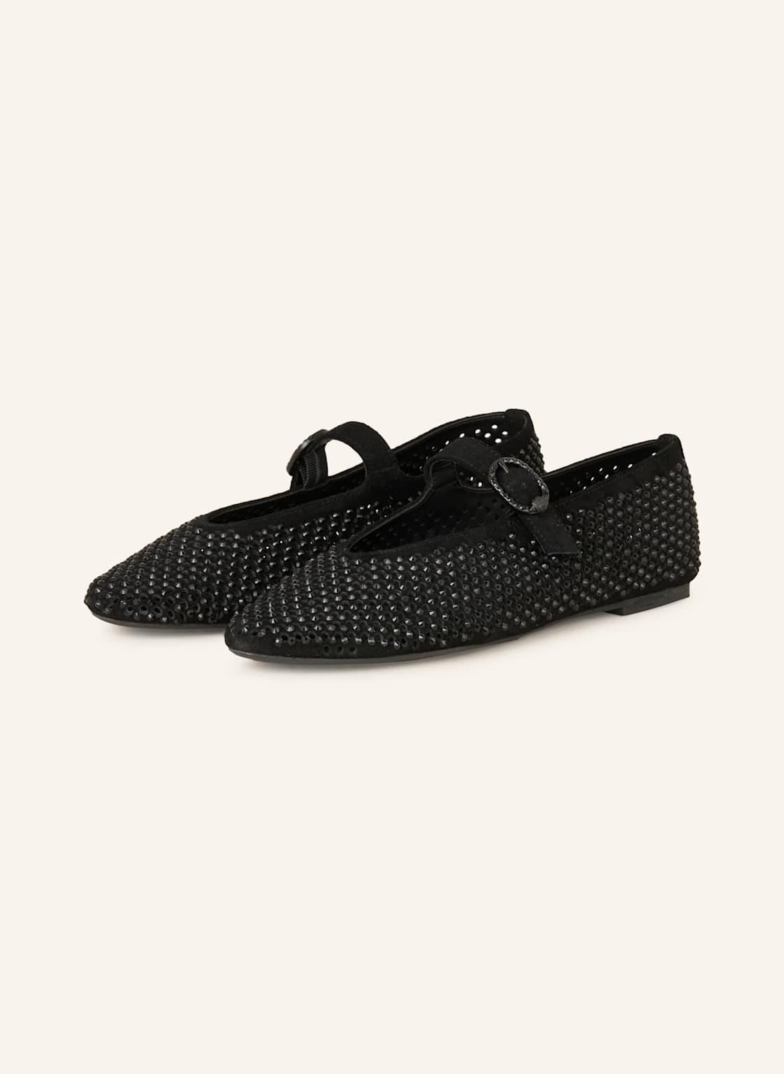 Kurt Geiger Ballerinas Mayfair Mit Schmucksteinen schwarz von Kurt Geiger