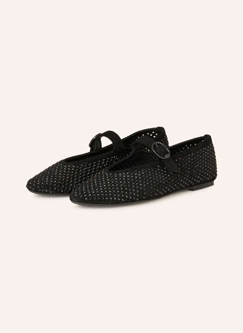 Kurt Geiger Ballerinas Mayfair Mit Schmucksteinen schwarz von Kurt Geiger