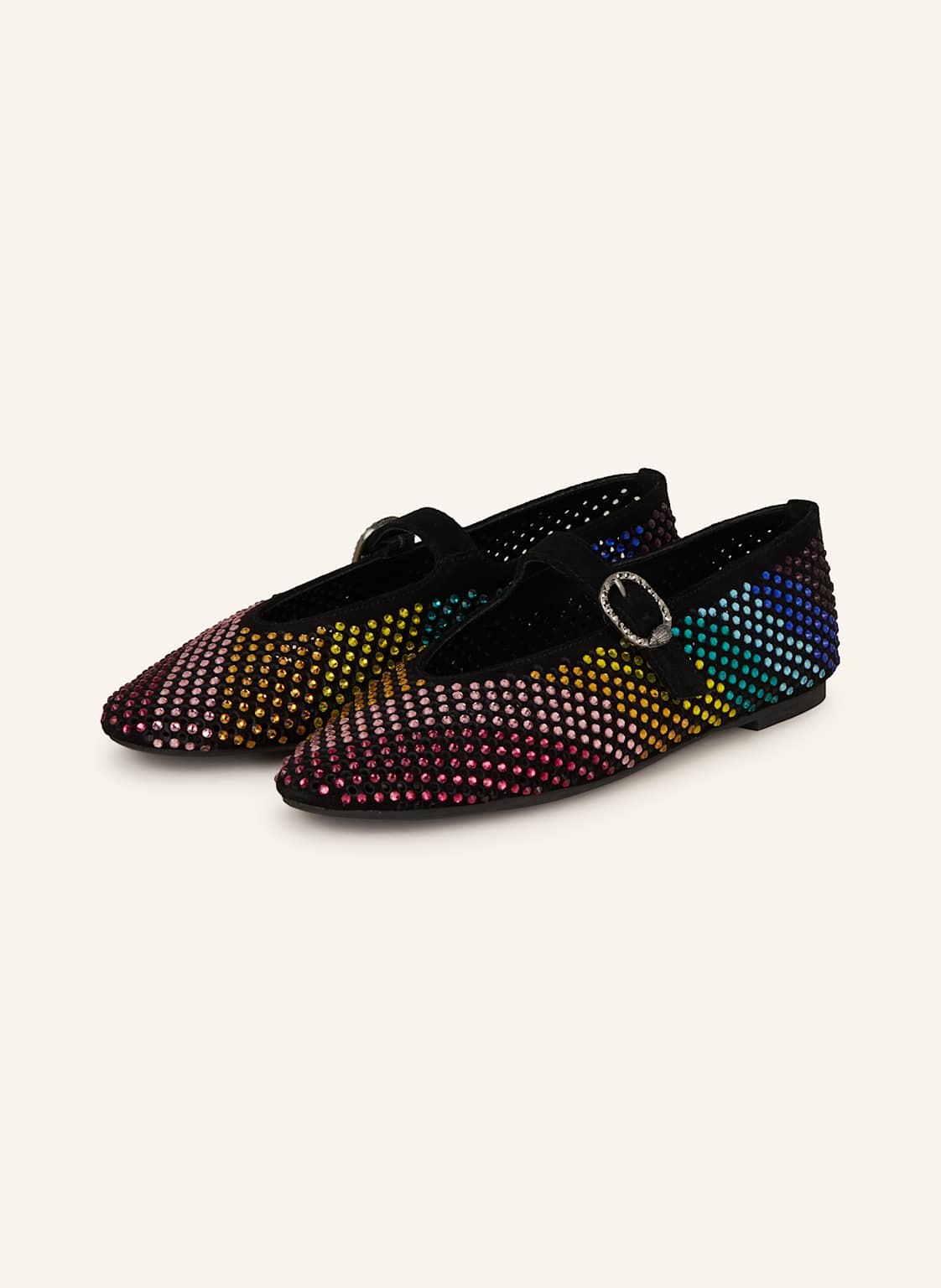Kurt Geiger Ballerinas Mayfair Mit Schmucksteinen schwarz von Kurt Geiger