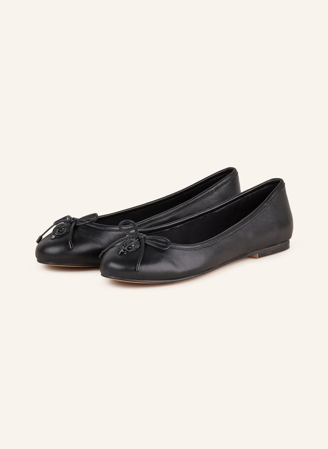 Kurt Geiger Ballerinas Mit Schmucksteinen schwarz von Kurt Geiger