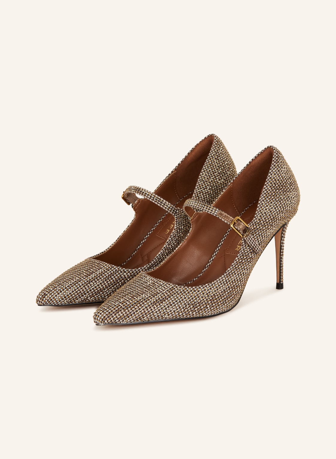 Kurt Geiger Pumps Mit Schmucksteinen beige von Kurt Geiger