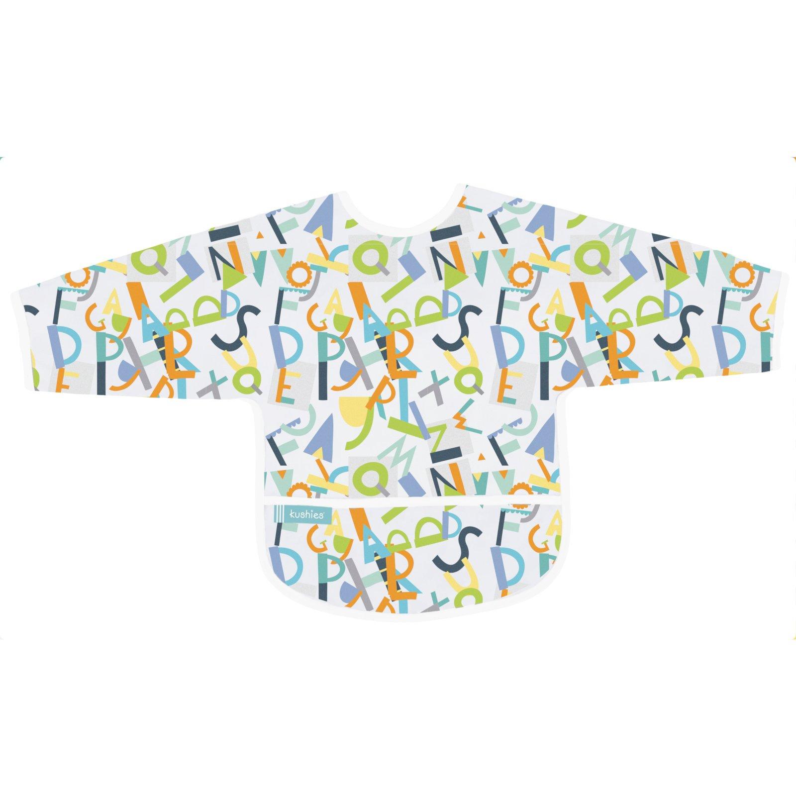 Lätzchen Mit Ärmeln Cleanbib Alphabet Unisex Multicolor ONE SIZE