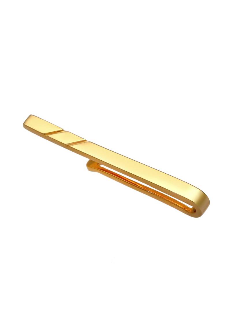 Krawattennadel Basic Klassisch Zeitlos Business Unisex Gold von Kuzzoi