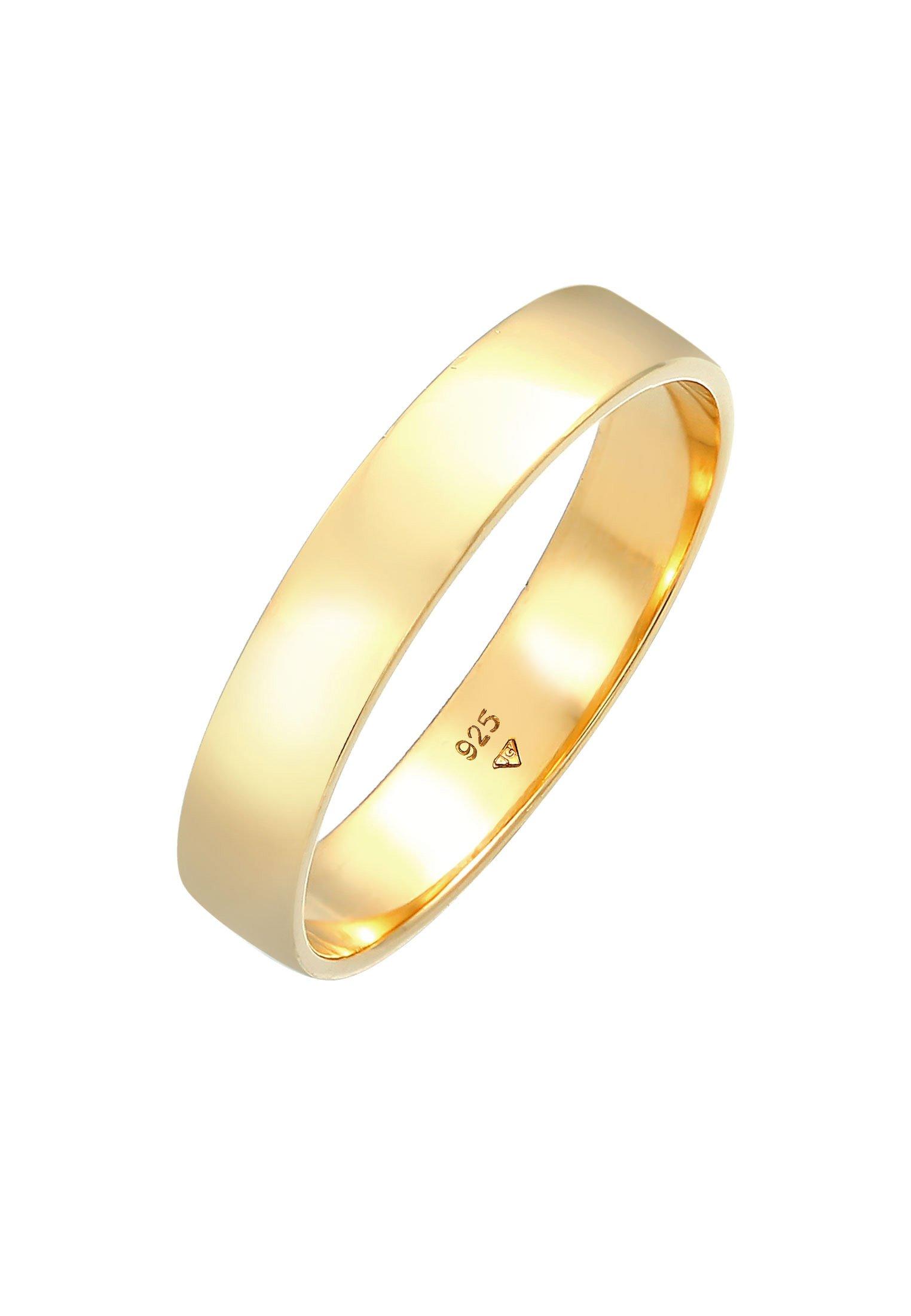 Ring Bandring Ring Damen Gold 60mm von Kuzzoi