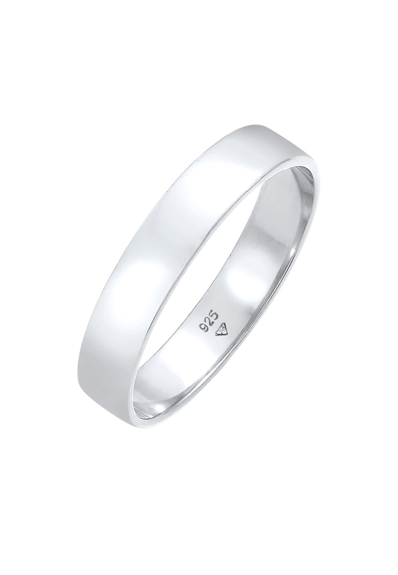 Ring Bandring Ring Damen Silber 56mm von Kuzzoi