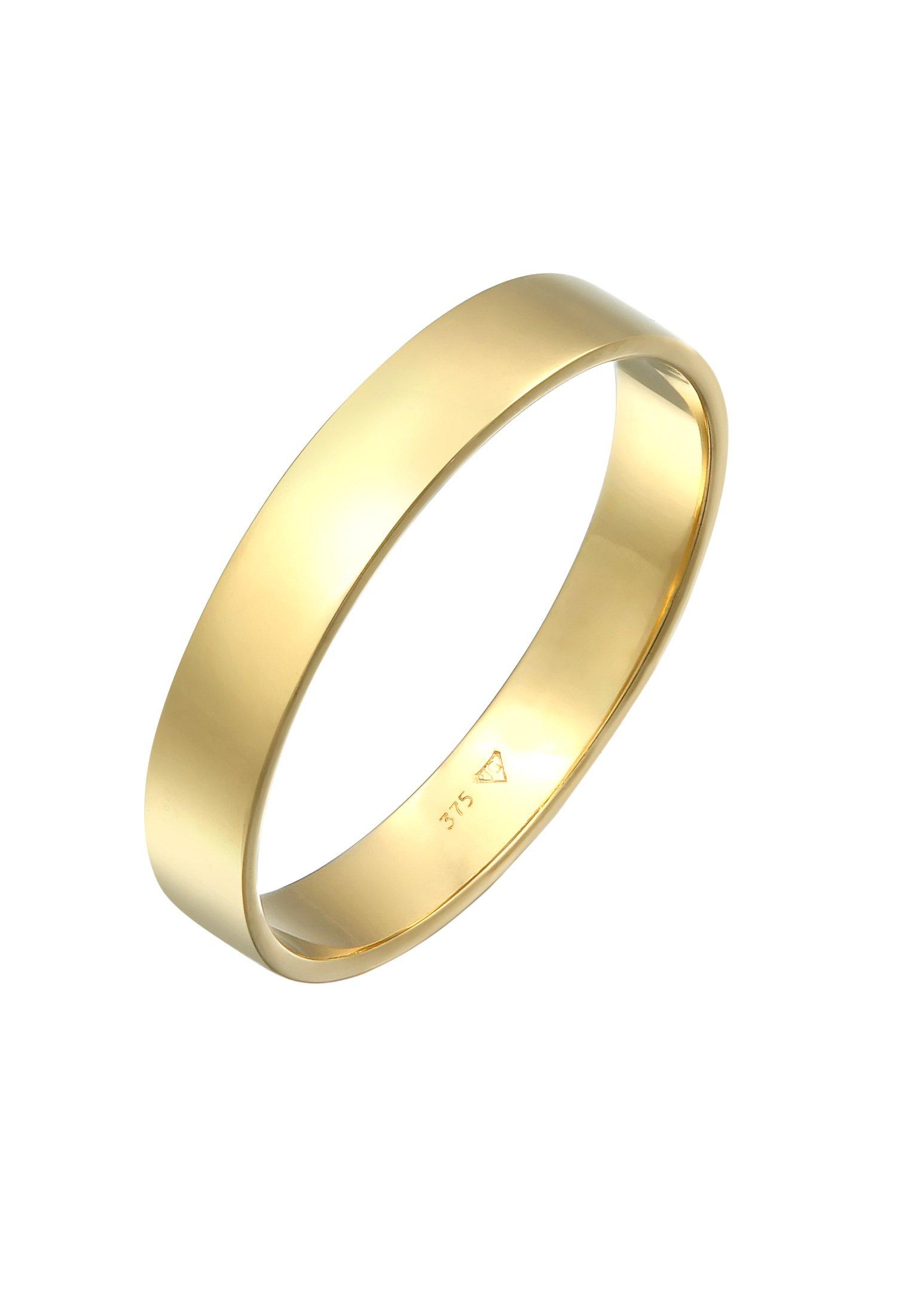 Ring Bandring Ring Freundschaftsring 375 Gelbgold Damen Gold 62mm von Kuzzoi