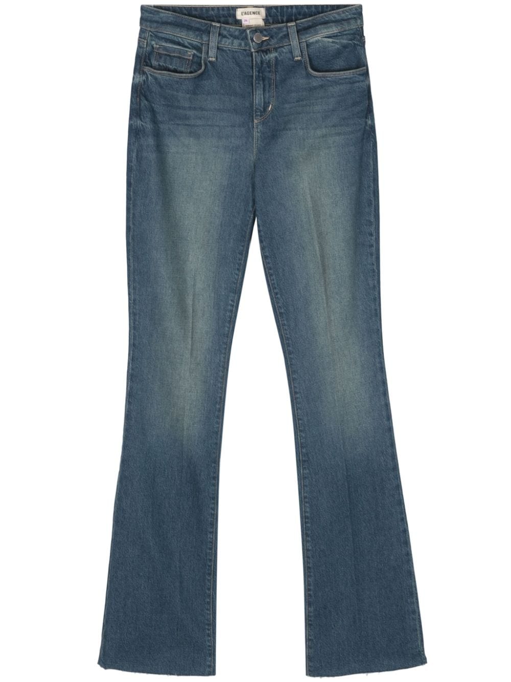 L'Agence Ruth straight-leg jeans - Blue von L'Agence