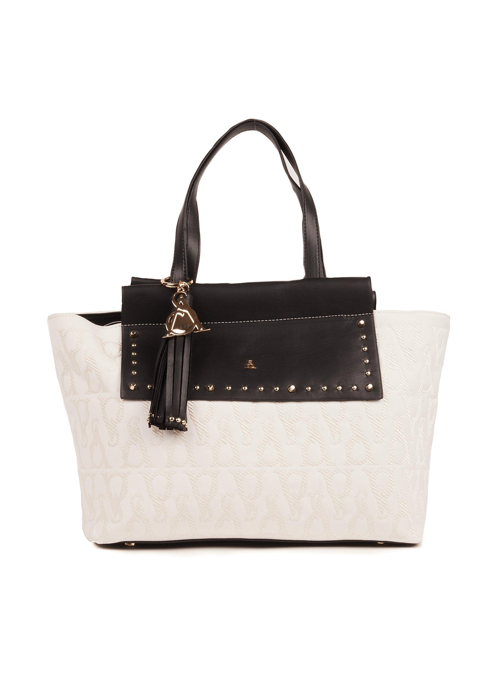 Shopper Tasche Shauna Damen Weiss ONE SIZE von L'Atelier Du Sac