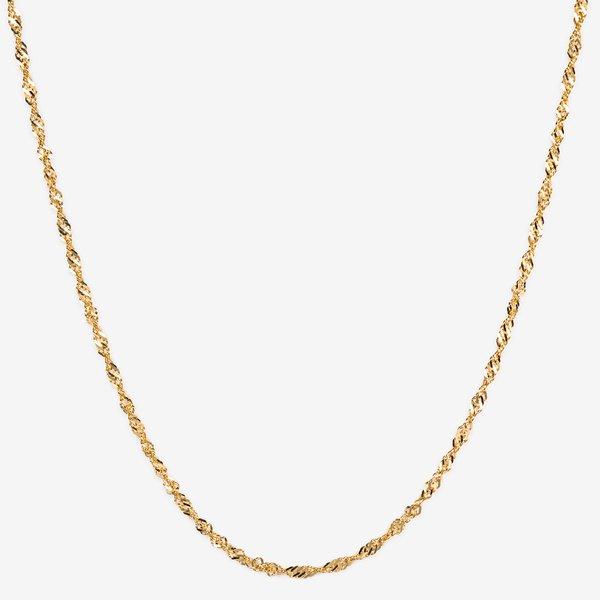Halskette Damen Gelbgold 40cm von L' Atelier Gold 18 Karat by Manor
