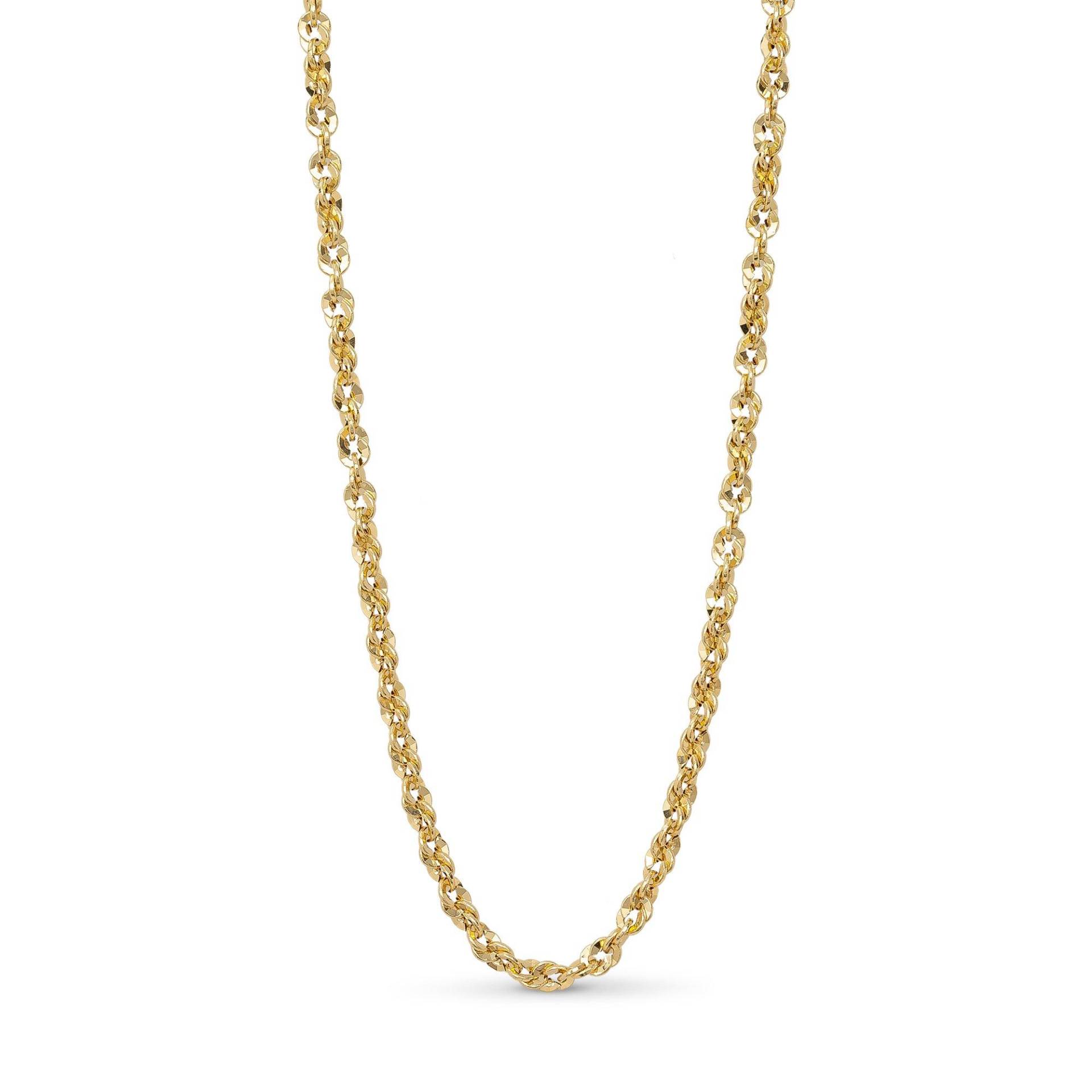 Halskette Damen Gelbgold 42cm von L' Atelier Gold 18 Karat by Manor