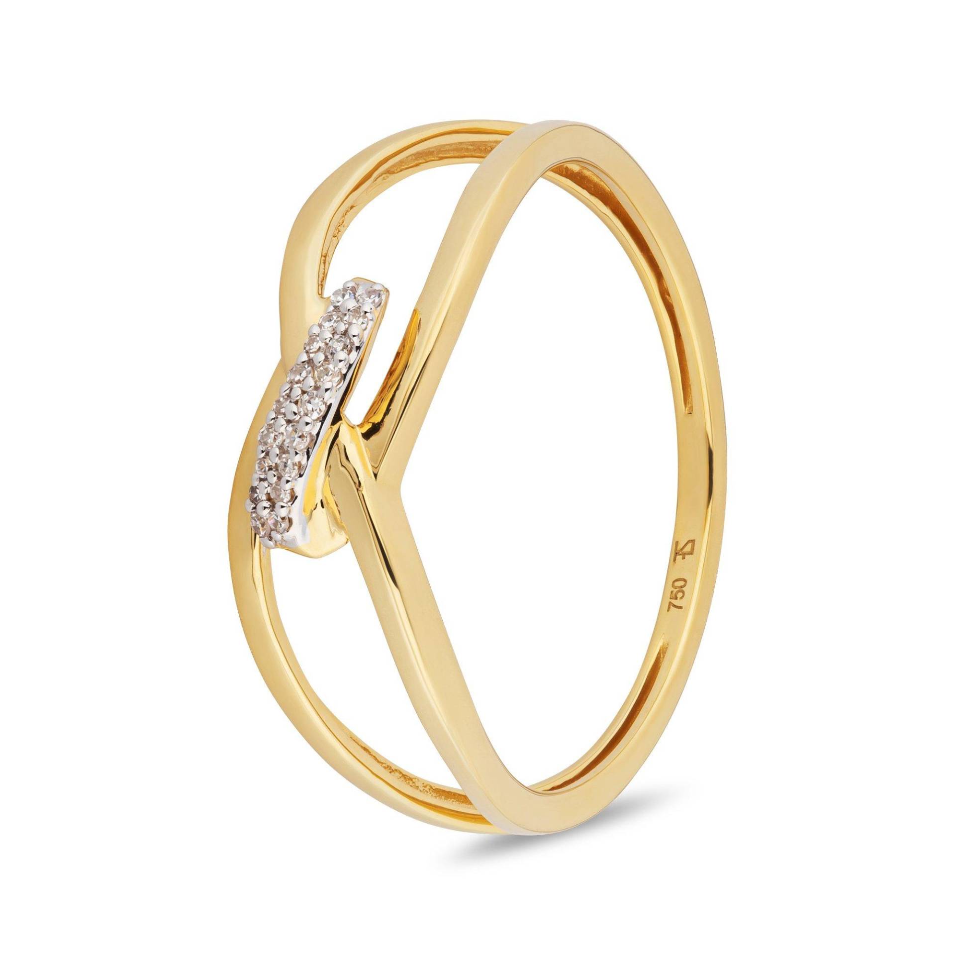 Ring Damen Gelbgold 54 von L' Atelier Gold 18 Karat by Manor