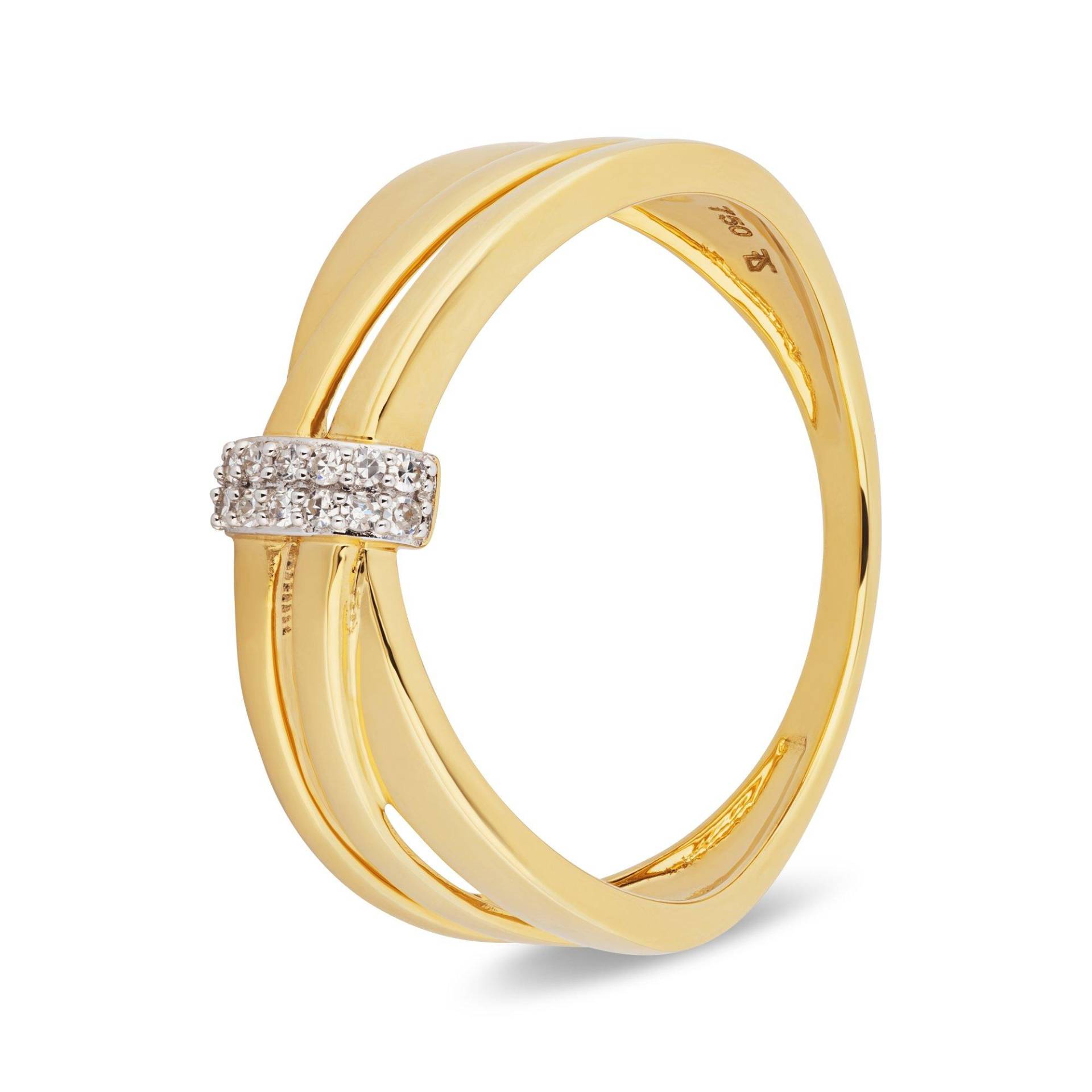 Ring Damen Gelbgold 54 von L' Atelier Gold 18 Karat by Manor