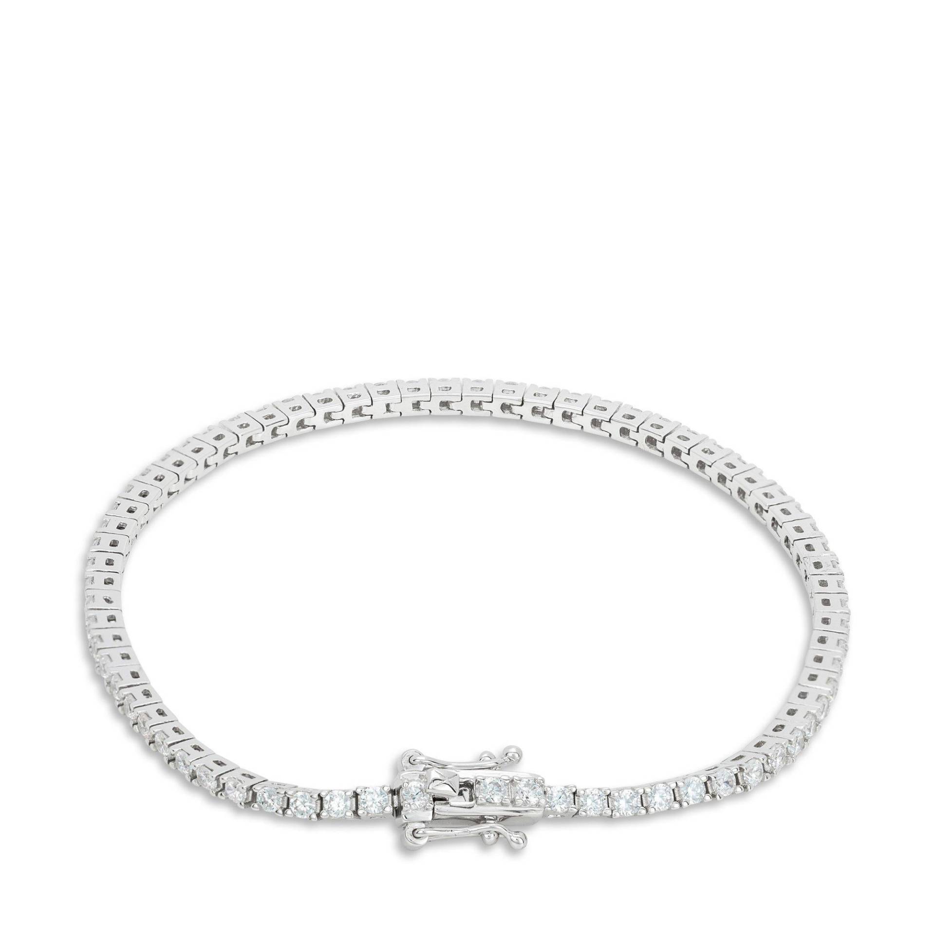 Armband Damen Silber 18cm von L'Atelier Sterling Silver 925