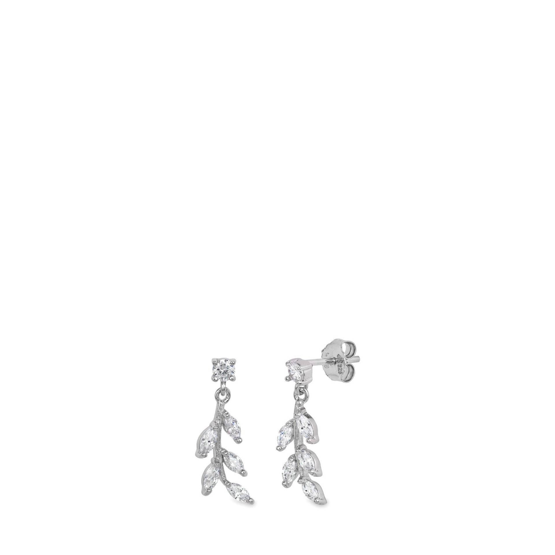 Ohrhänger Damen Silber ONE SIZE von L'Atelier Sterling Silver 925