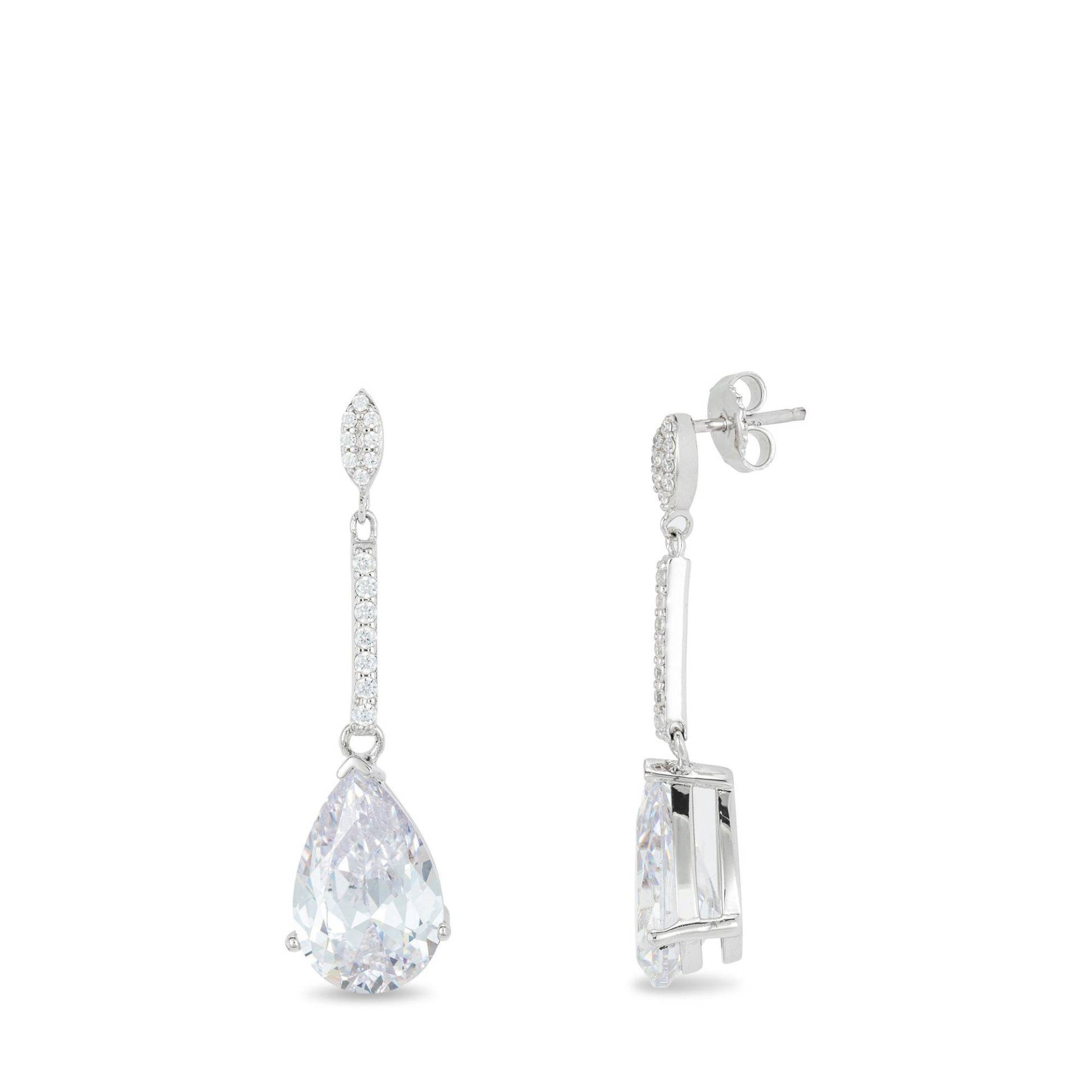 Ohrhänger Damen Silber ONE SIZE von L'Atelier Sterling Silver 925