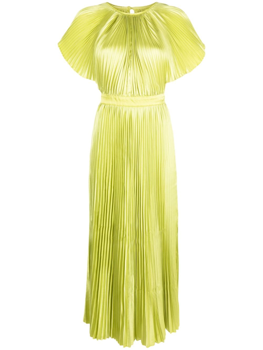 L'IDÉE Orchestra pleated gown - Green von L'IDÉE