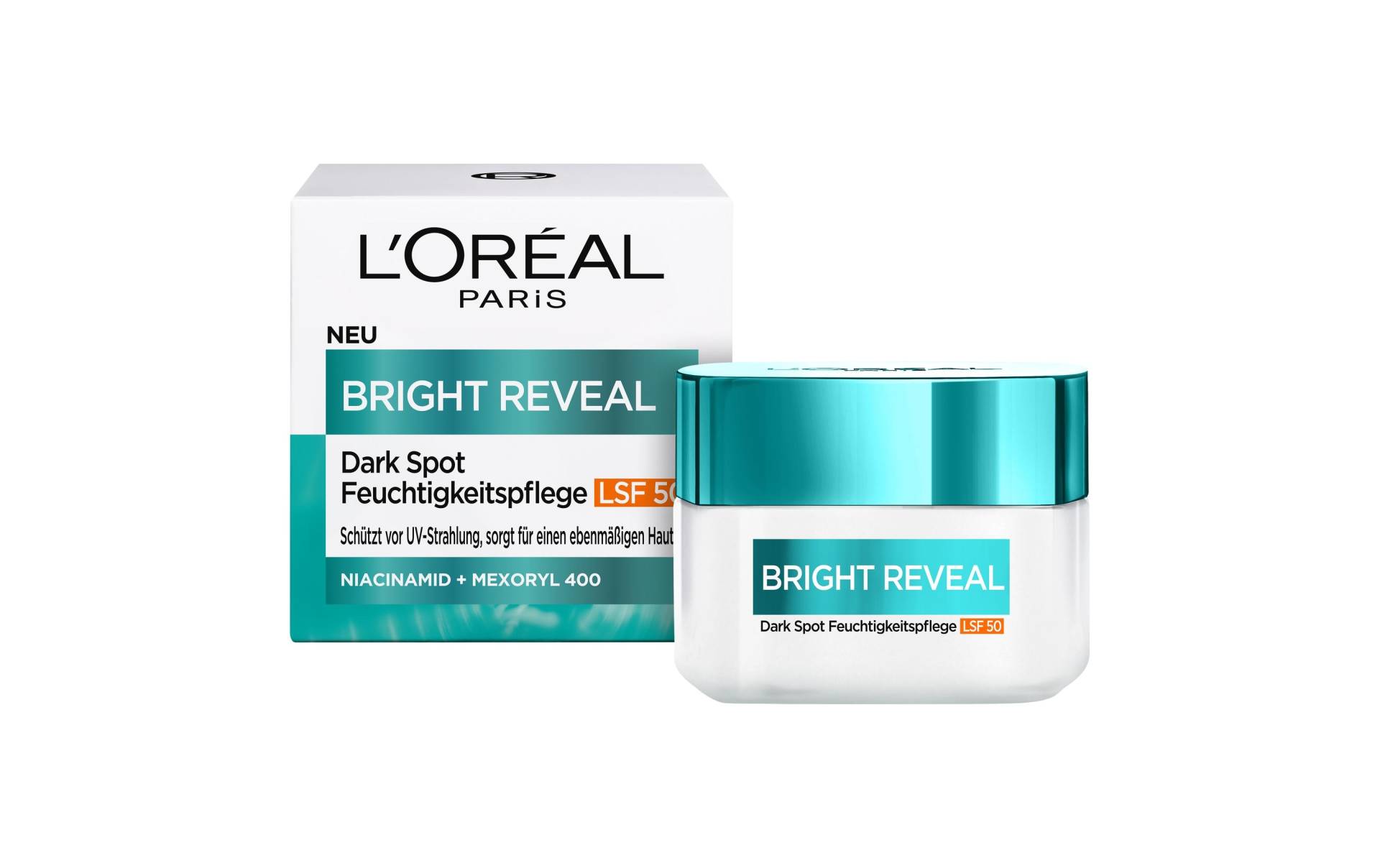 L'ORÉAL PARIS Tagescreme »Bright Reveal Dark Spot SPF 50 50 ml« L'ORÉAL PARIS Tagescreme »Bright Reveal Dark Spot SPF 50 50 ml« von L'ORÉAL PARIS