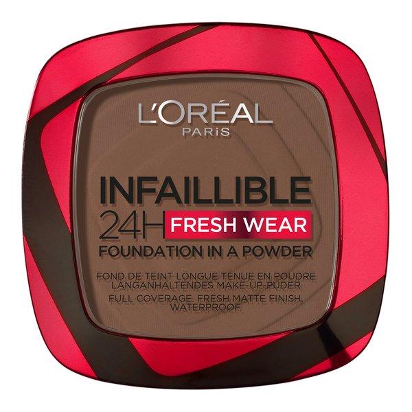 Infaillible 24h Fresh Wear Make-up-puder Damen  Ebony 9g von L'OREAL