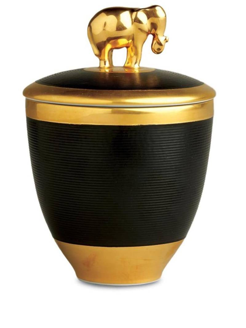 L'Objet Elephant Noir candle - Black von L'Objet