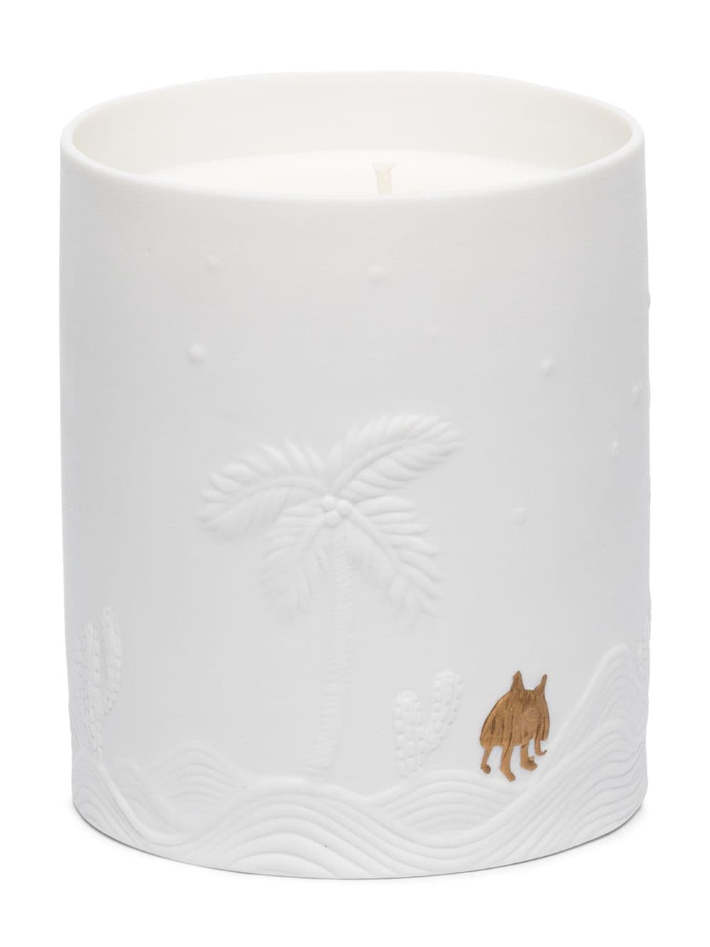 L'Objet Haas Mojave Palm candle - White von L'Objet