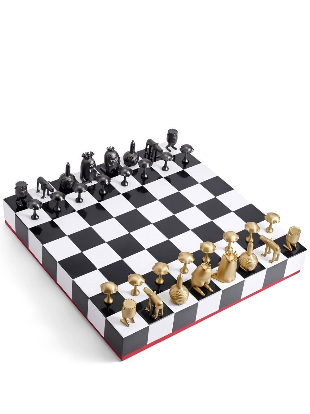 L'Objet Haas chess set - Black von L'Objet
