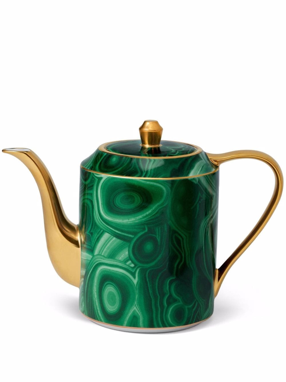 L'Objet Malachite porcelain teapot - Green von L'Objet