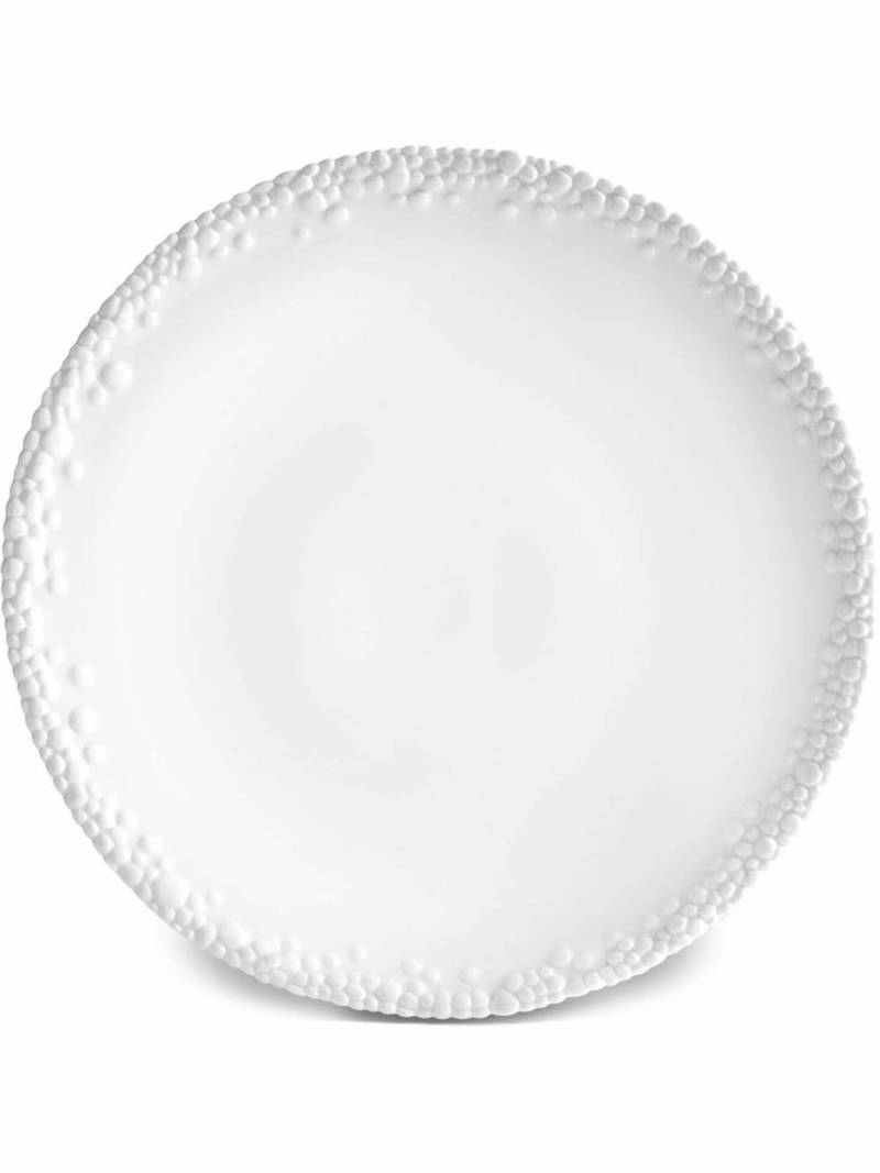 L'Objet Mojave dinner plate - White von L'Objet