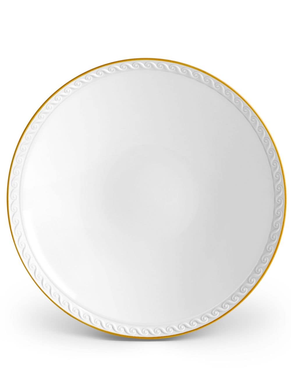 L'Objet Neptune porcelain soup plate - White von L'Objet
