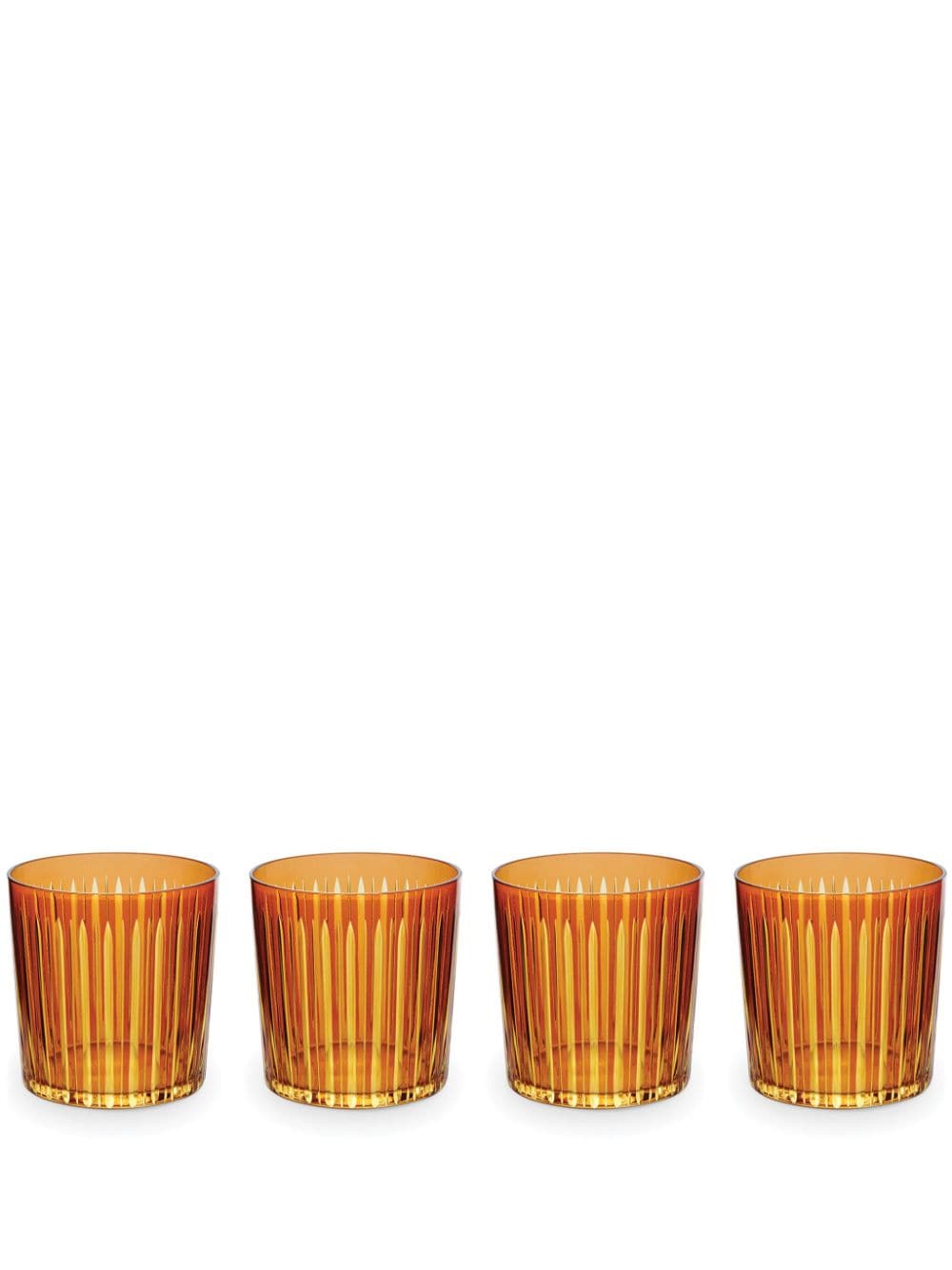 L'Objet Prism old fashioned glasses (set of four) - Orange von L'Objet