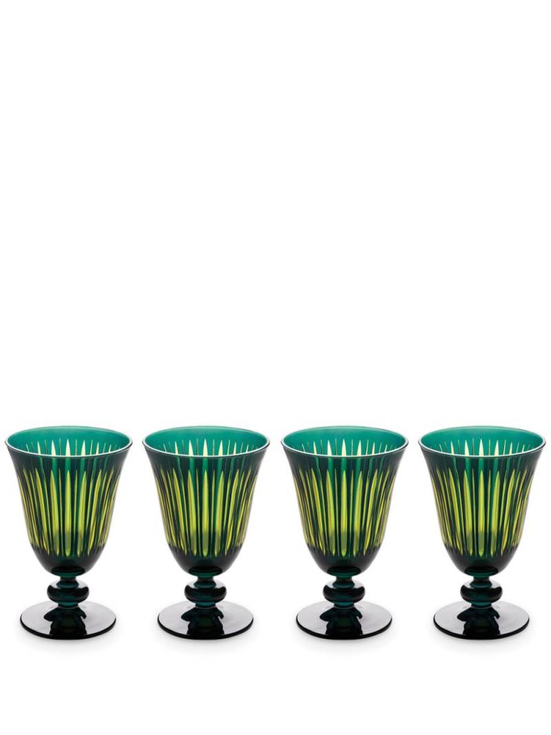 L'Objet Prism wine glasses (set of four) - Green von L'Objet