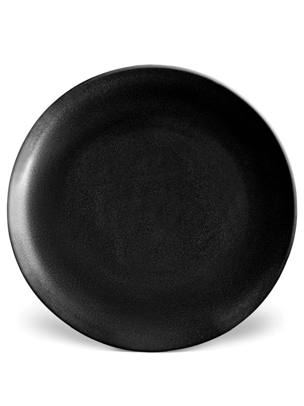 L'Objet Terra porcelain plate (27cm) - Black von L'Objet
