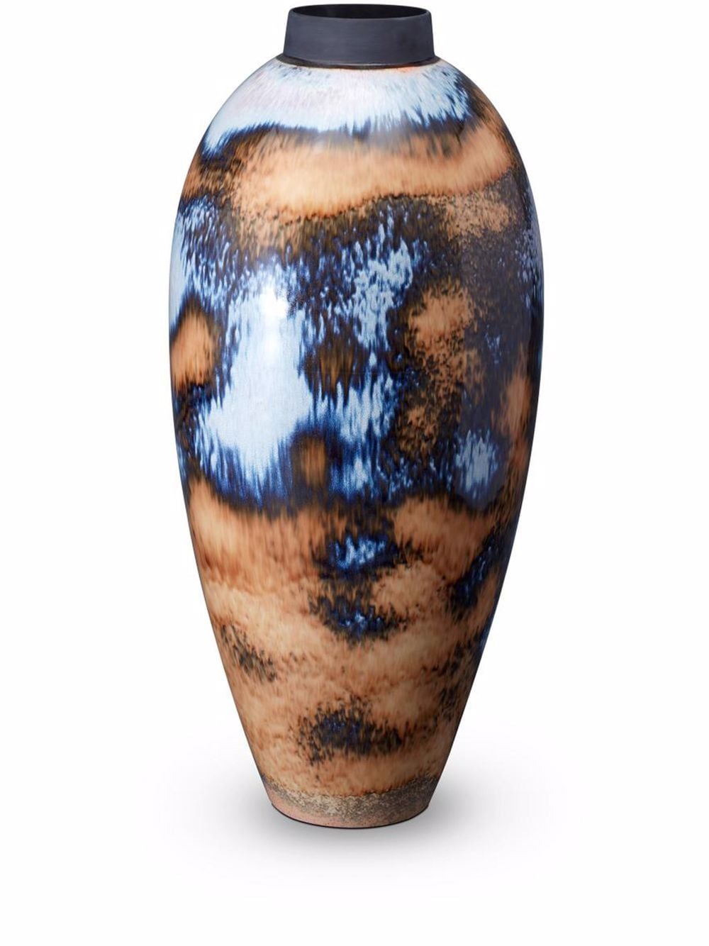 L'Objet Terra porcelain vase (64cm) - Blue von L'Objet