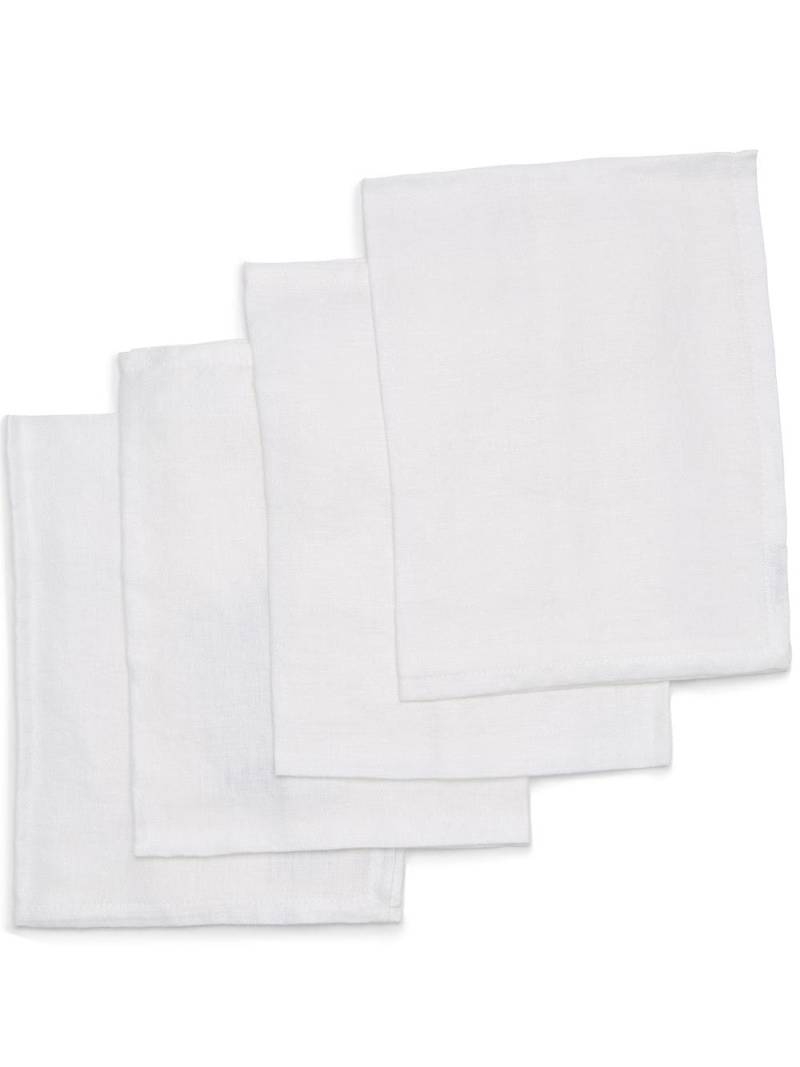 L'Objet four linen napkins - White von L'Objet