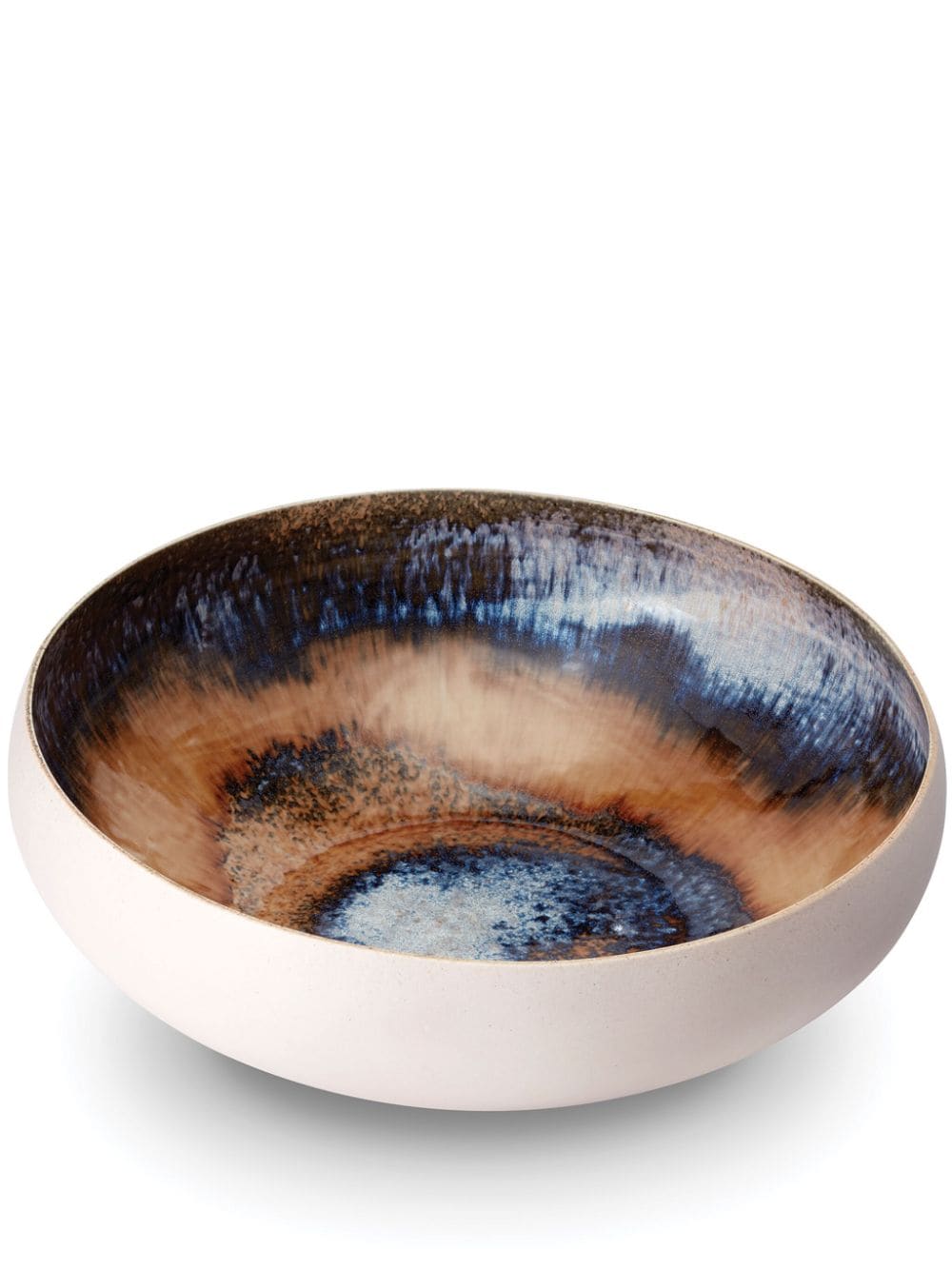 L'Objet large Terra porcelain bowl (37cm) - White von L'Objet