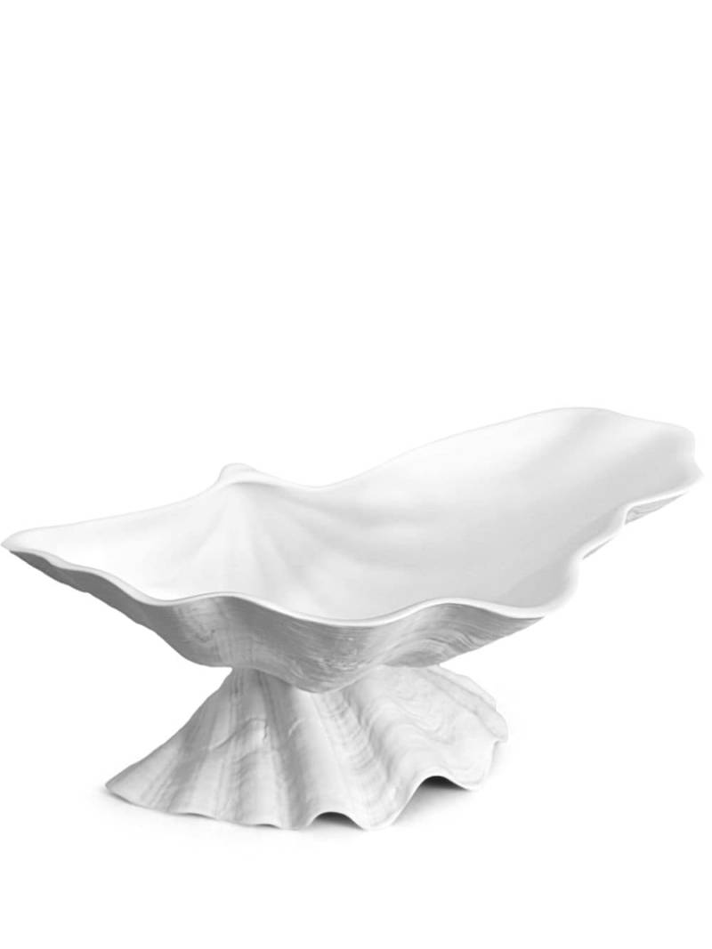 L'Objet medium Neptune porcelain bowl (27cm) - White von L'Objet