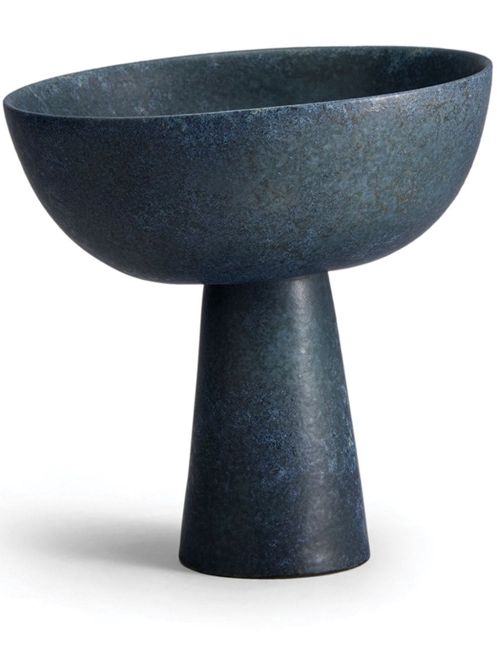 L'Objet small Terra footed bowl (18cm x 20cm) - Blue von L'Objet