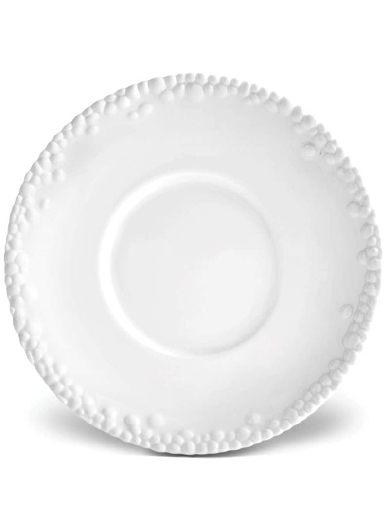 L'Objet x Haas Brothers Mojave saucer plate - White von L'Objet