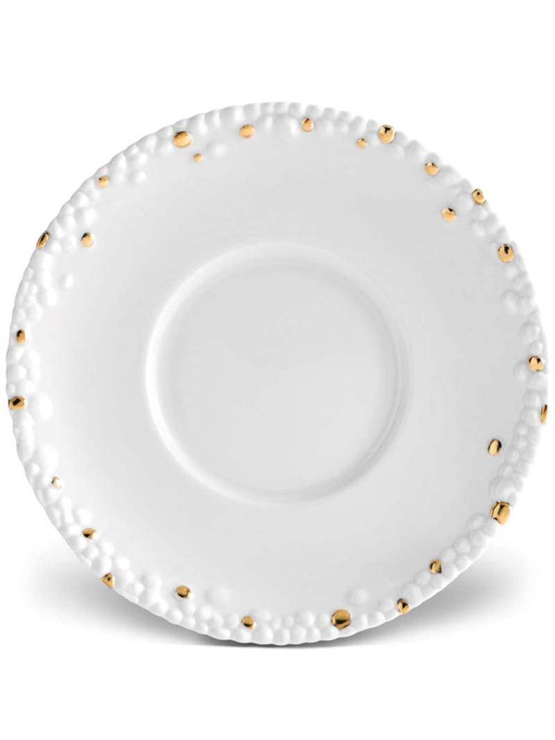 L'Objet x Haas Brothers Mojave saucer plate (17cm) - White von L'Objet