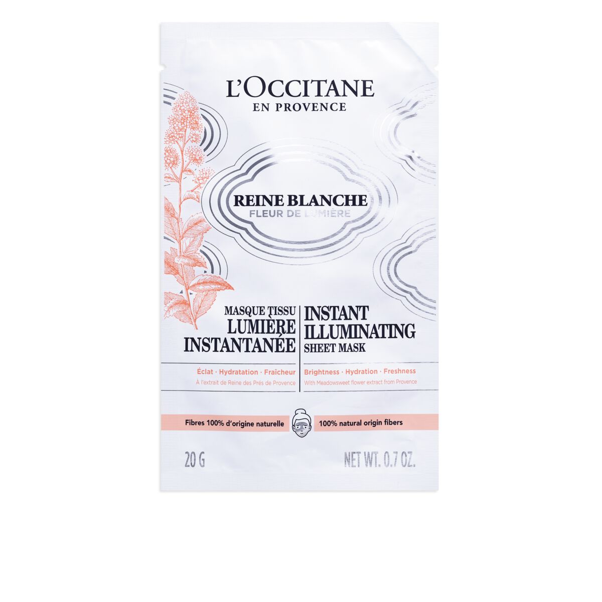 Masque Tissu Lumière Instantanée Reine Blanche - 20 - L'Occitane en Provence Masque Tissu Lumière Instantanée Reine Blanche - 20 - L'Occitane en Provence von L'Occitane en Provence