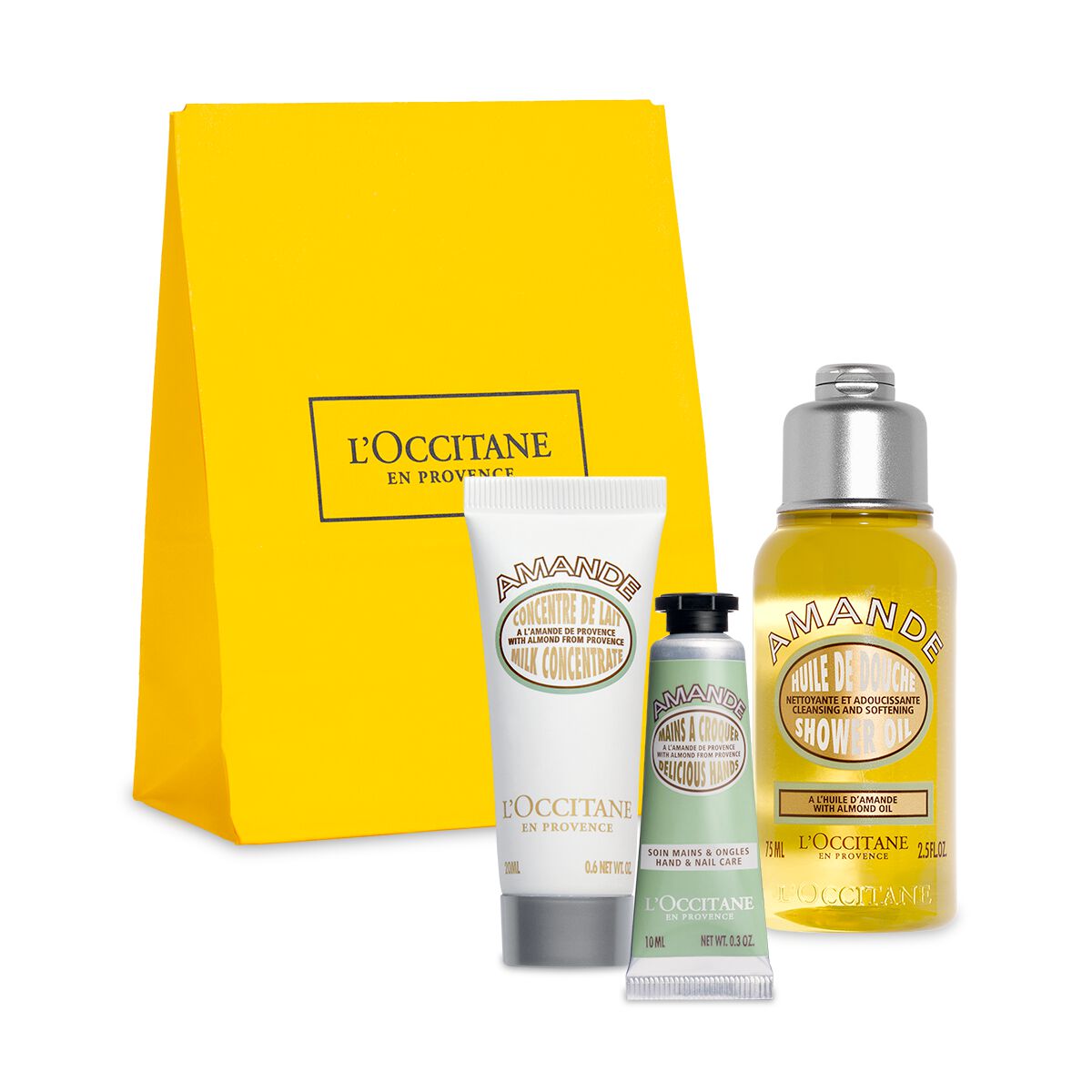Sachet Découverte Soins Corps Amande - L'Occitane en Provence Sachet Découverte Soins Corps Amande - L'Occitane en Provence von L'Occitane en Provence