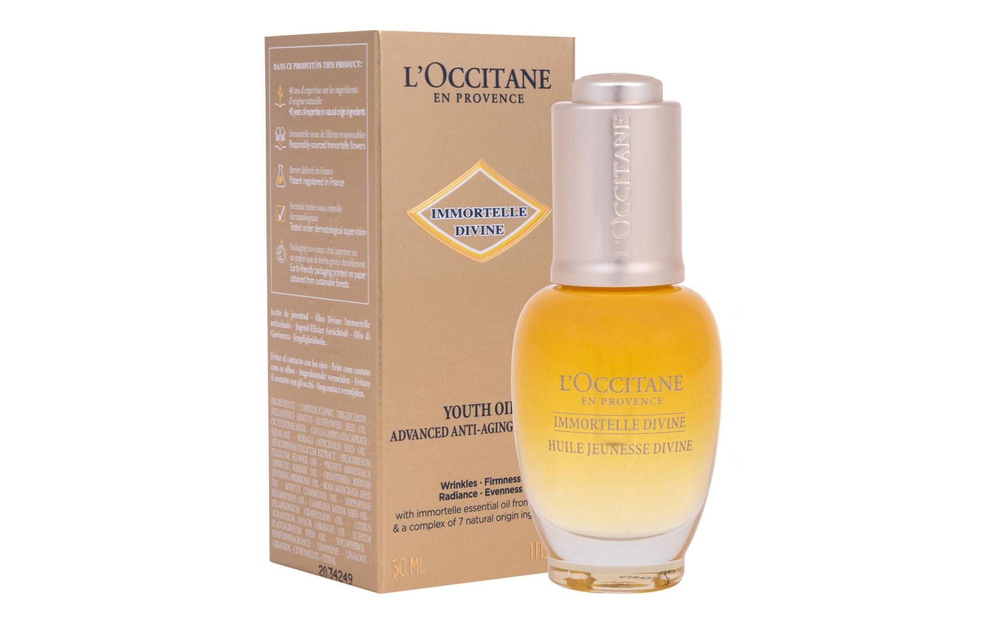 L'OCCITANE Gesichtsöl »Immortelle Divine Youth 30 ml« von L'Occitane