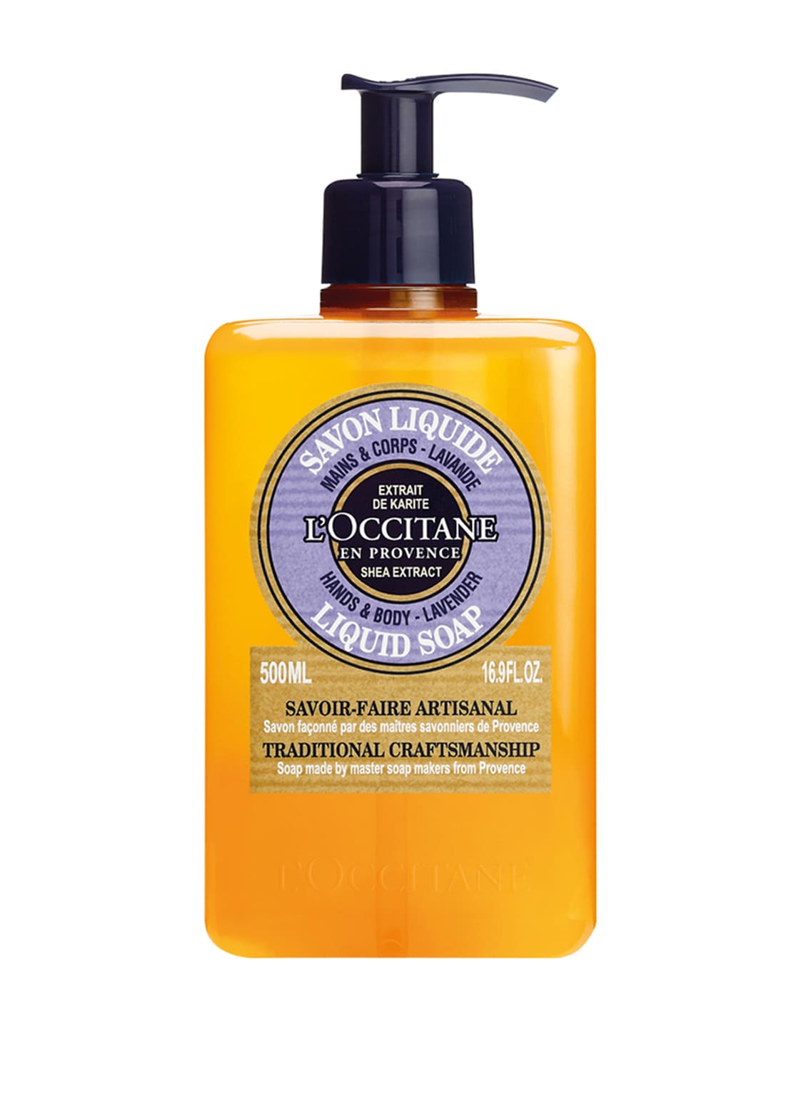 L'occitane Karité Flüssigseife Lavendel Körperreinigung 500 ml von L'Occitane