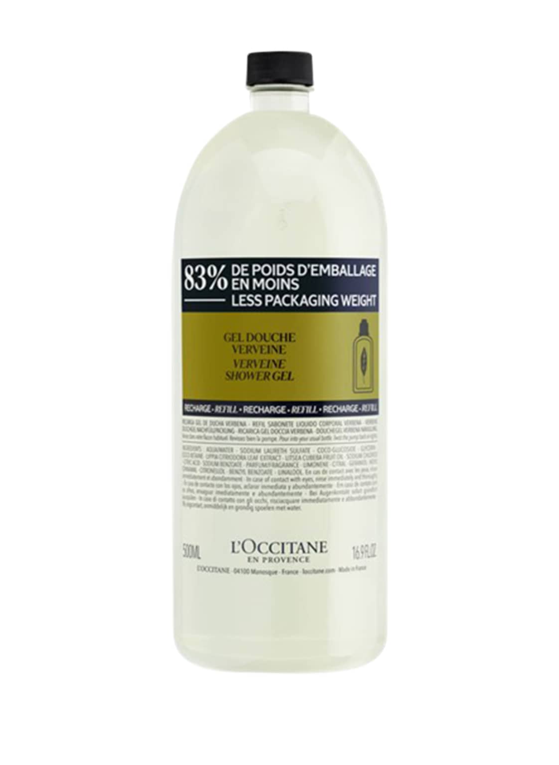 L'occitane Verbene Refill Duschgel 500 ml von L'Occitane