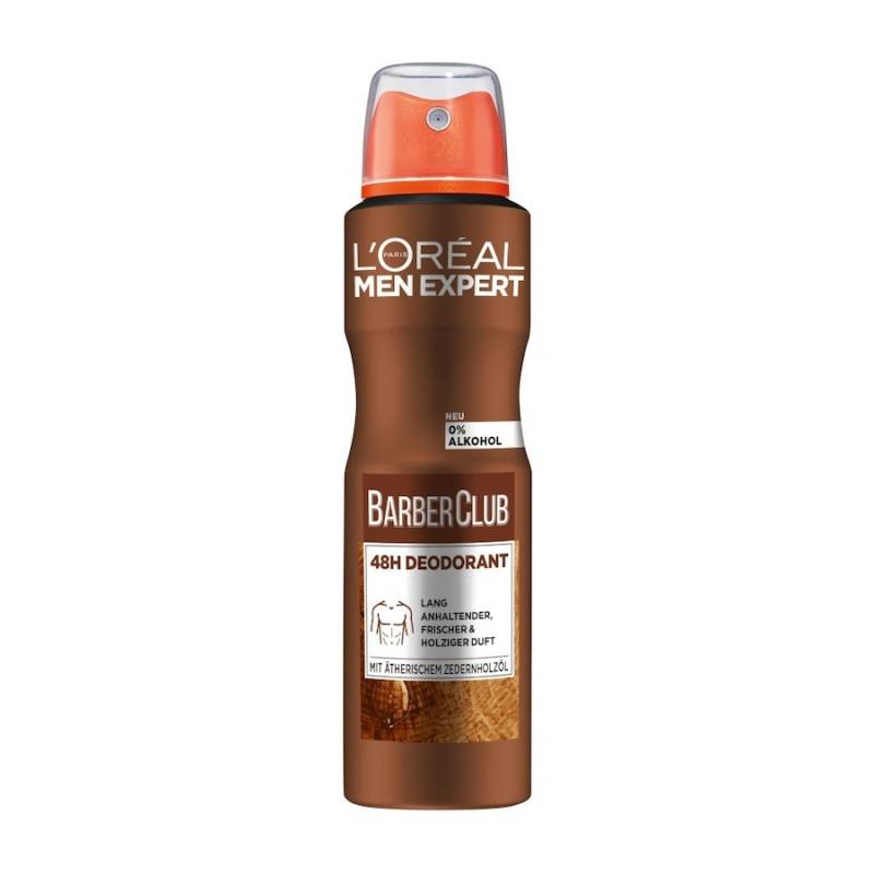 L´OrÉal Men Expert  L´OrÉal Men Expert Barber Club 48h Spray deodorant 150.0 ml von L´OrÉal Men Expert