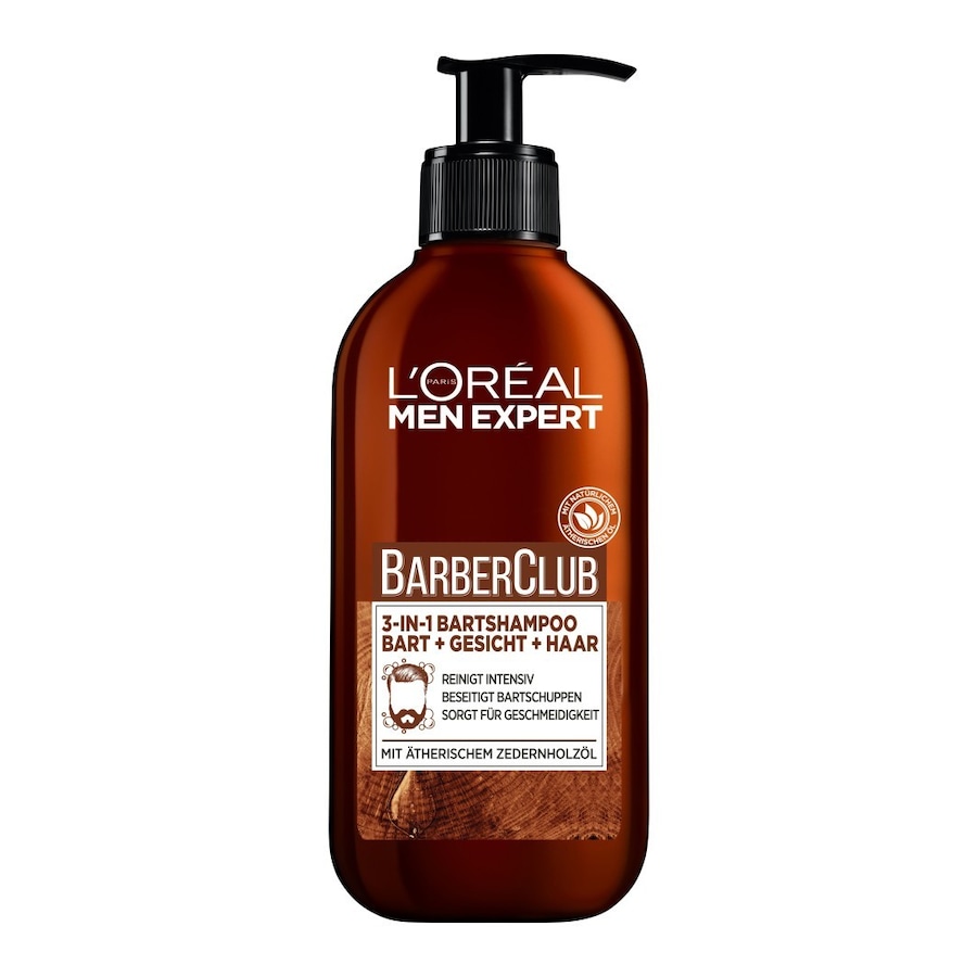 L´OrÉal Men Expert  L´OrÉal Men Expert Barber Club Bart & Gesichtshampoo reinigungsschaum 200.0 ml von L´OrÉal Men Expert