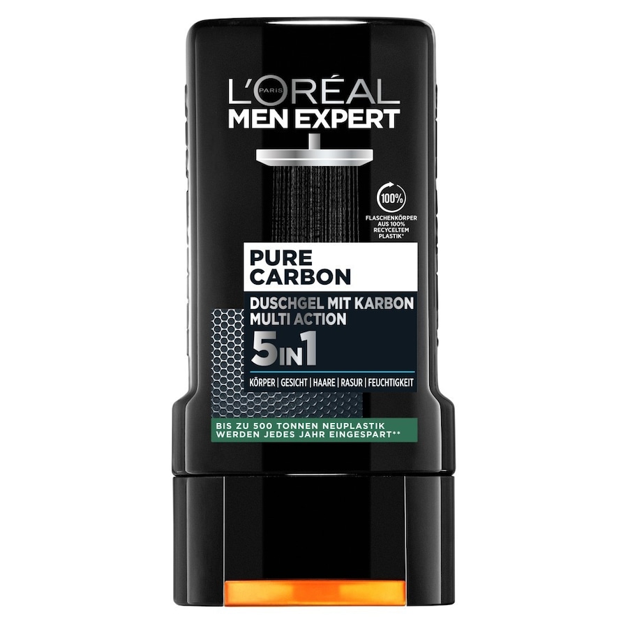 L´OrÉal Men Expert  L´OrÉal Men Expert Carbon Clean 5in1 Multi-Action duschgel 250.0 ml von L´OrÉal Men Expert