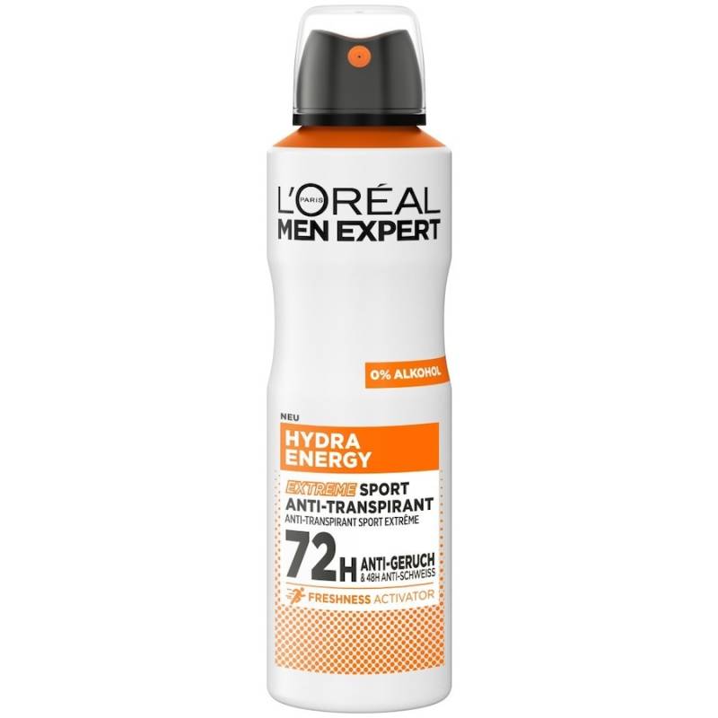 L´OrÉal Men Expert  L´OrÉal Men Expert Hydra Energy Extreme Sport Anti-Transpirant deodorant 150.0 ml von L´OrÉal Men Expert