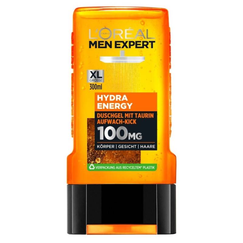 L´OrÉal Men Expert  L´OrÉal Men Expert Hydra Energy mit Taurin Aufwach-Kick duschgel 300.0 ml von L´OrÉal Men Expert