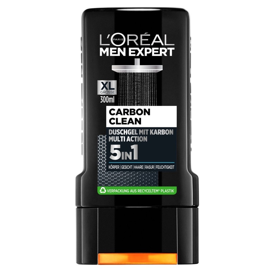 L´OrÉal Men Expert  L´OrÉal Men Expert Carbon Clean 5in1 Duschgel koerpercreme 300.0 ml von L´OrÉal Men Expert